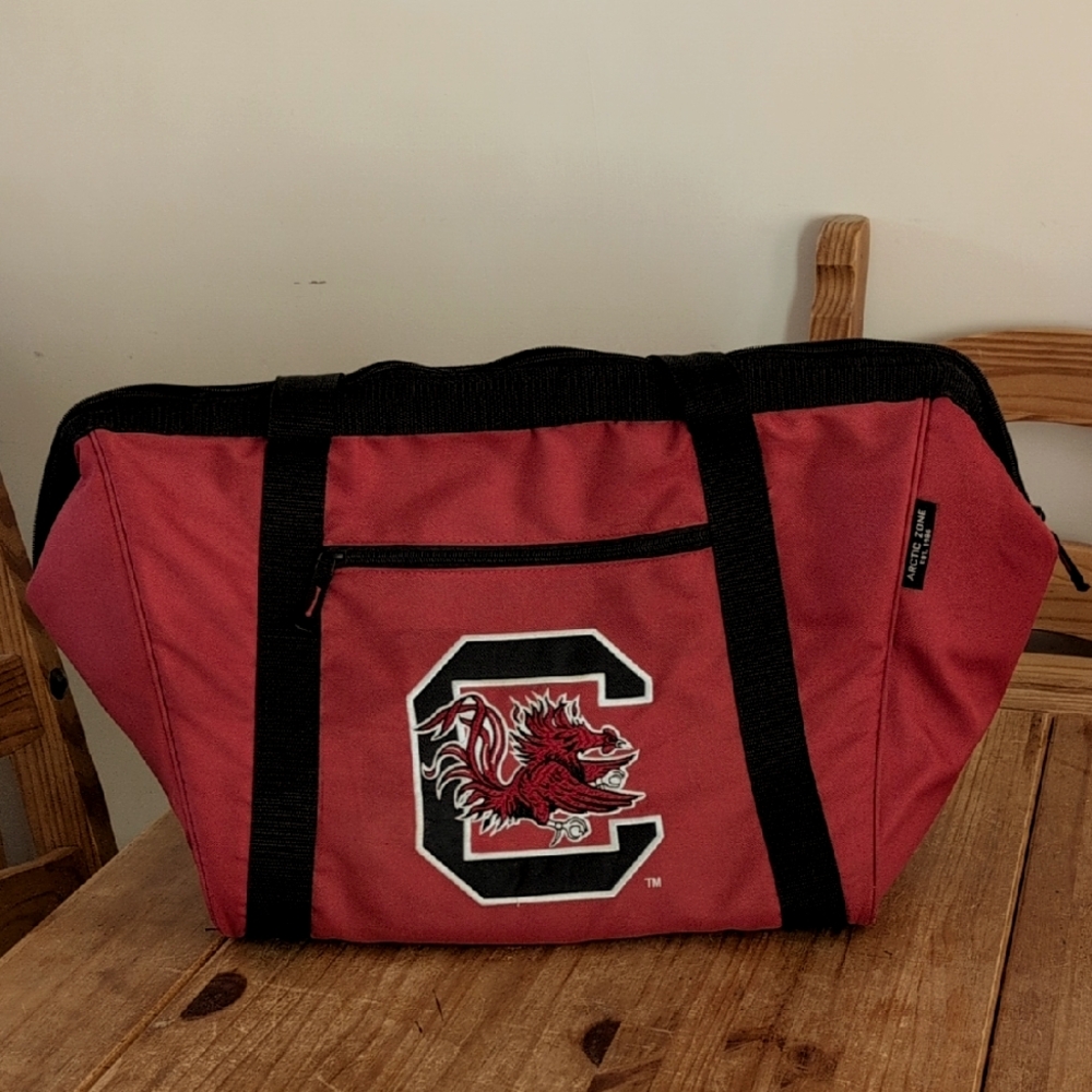 South Carolina Gamecocks Large Insulated Tote Bag - Garnet/Black by Arctic Zone
